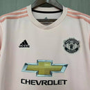 Camisa II Manchester United Retrô | 18/19 Adidas - Rosa