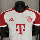 Camisa I Bayern de Munique | 23/24 Modelo Jogador Adidas - Branca e Vermelha