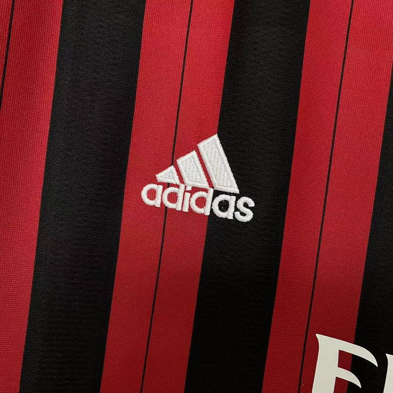 Camisa I Milan Retrô | 13/14 Adidas - Vermelha e Preta