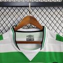Camisa I Celtic Retrô | 01/03 Umbro - Branca e Verde