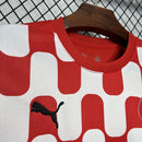 Camisa I Girona | 24/25 Torcedor Puma - Vermelha e Branca