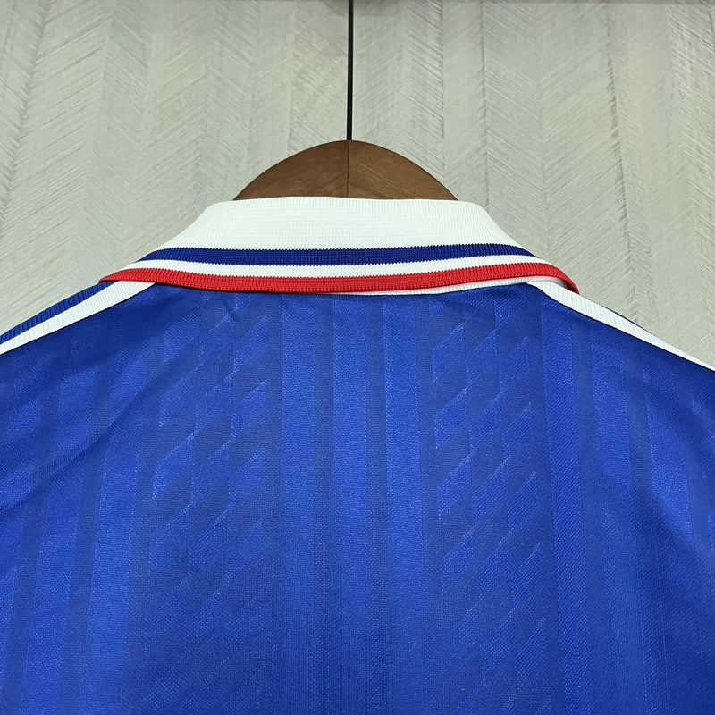 Camisa I França Retrô | 94/95 Torcedor Adidas - Azul