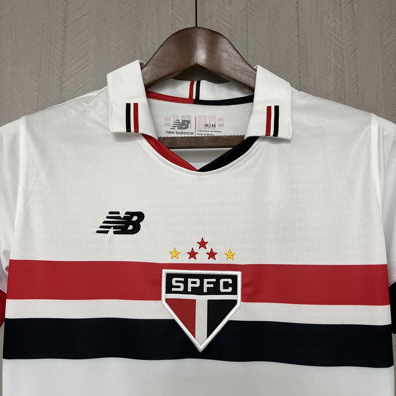Camisa I São Paulo | 24/25 Torcedor New Balance - Feminina - Branca