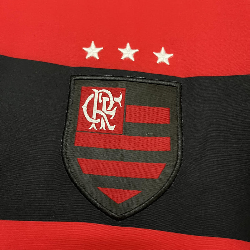 Camisa I Flamengo Retrô | 2000/01 Torcedor Nike - Vermelha e Preta