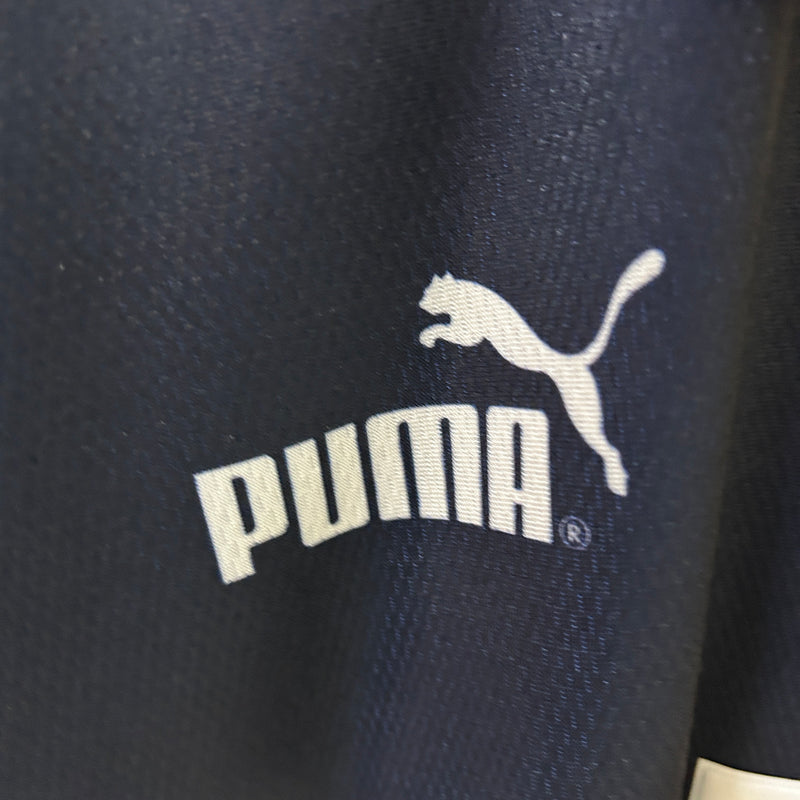 Camisa II Atlético de Madrid Retrô | 97/98 Puma - Azul Vermelha e Branca