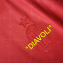 Camisa IV Goleiro Milan | 24/25 Torcedor Puma - Vermelha e Verde