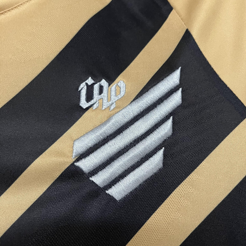 Camisa II Athletico Paranaense | 24/25 Torcedor Umbro - Dourada e Preta - Feminina