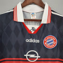 Camisa I Bayern de Munique Retrô | 1997/99 Adidas - Azul e Vermelha