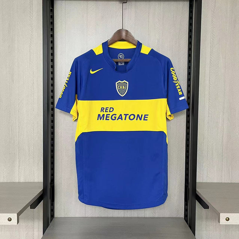 Camisa I Boca Juniors Retrô | 05/06 Torcedor Nike - Azul e Amarela