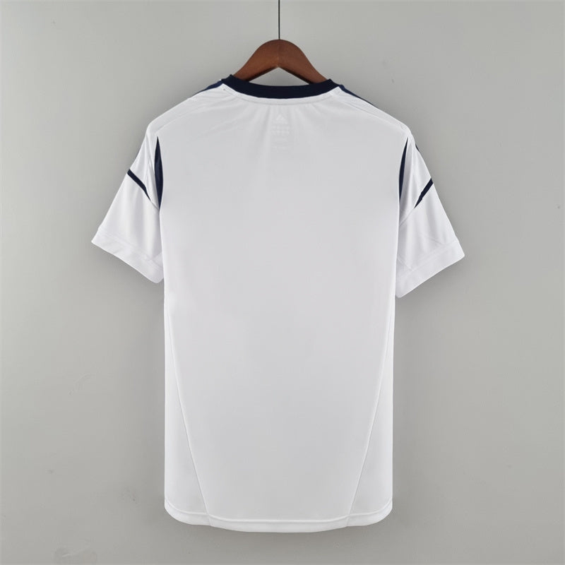 Camisa I LA Galaxy Retrô | 12/13 Adidas - Branca Azul e Amarela