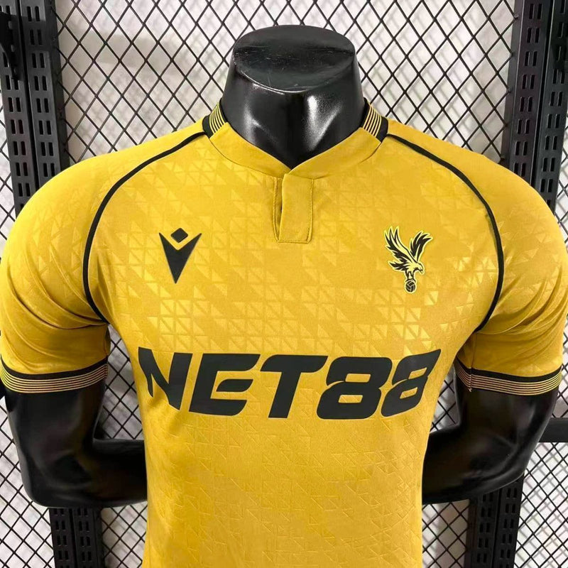 Camisa III Crystal Palace | 25/26 Modelo Jogador Macron - Dourada