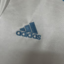 Camisa I Olympique de Marseille Retrô | 2002/03 Adidas- Branca e Azul