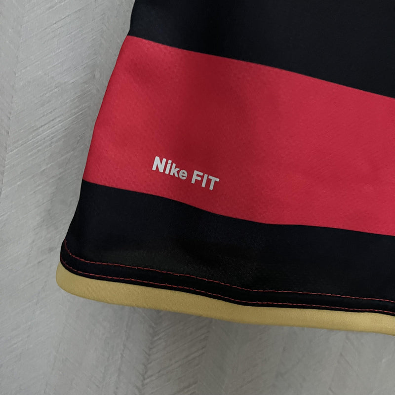 Camisa I Flamengo Retrô | 2008/09 Nike - Vermelha e Preta