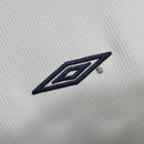 Camisa III Manchester United Retrô | 99/00 Umbro - Branca e Azul - Manga Longa