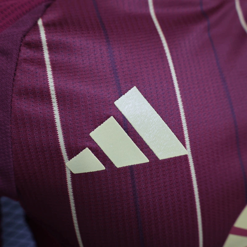 Camisa I Roma | 24/25 Modelo Jogador Adidas - Clarete e Dourado