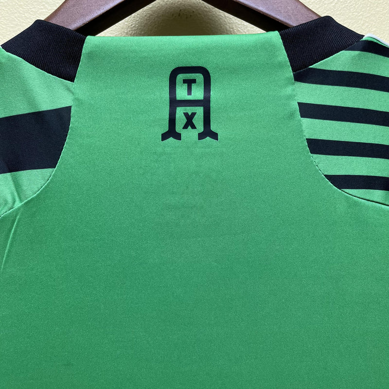 Camisa I Austin FC | 23/24 Torcedor Adidas - Verde e Preta