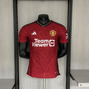 Camisa I Manchester United | 23/24 Modelo Jogador Adidas - Vermelha