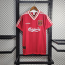 Camisa I Liverpool Retrô | 95/96 Adidas - Vermelha