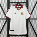 Camisa II Espanha Retrô | 2000 Adidas - Branca Vermelha e Amarela