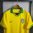 Camisa I Brasil Retrô | 1997 Nike - Amarela