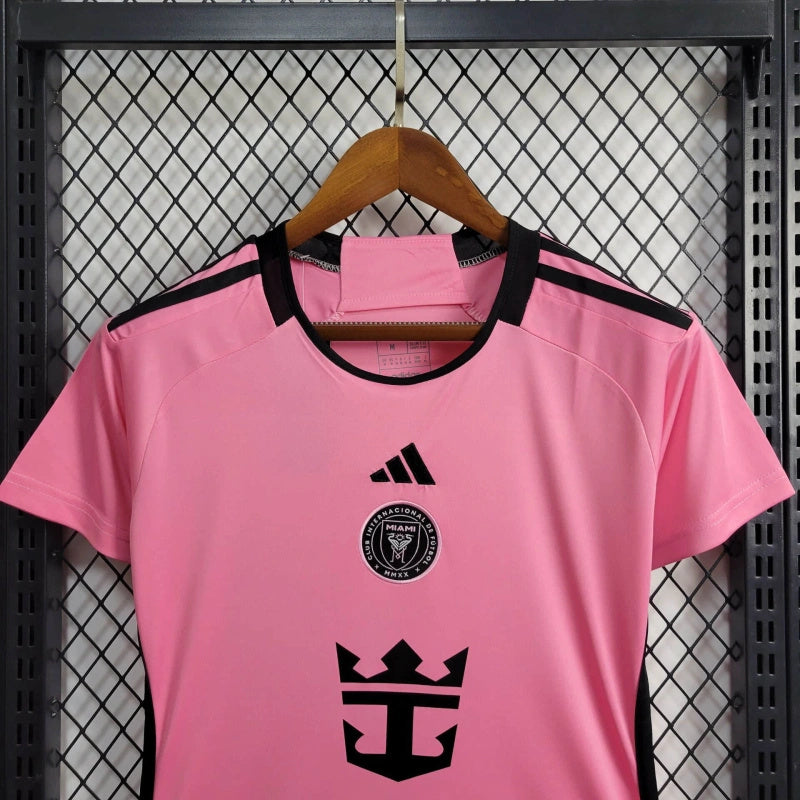Camisa I Inter Miami | 24/25 Torcedor Adidas - Rosa - Feminina