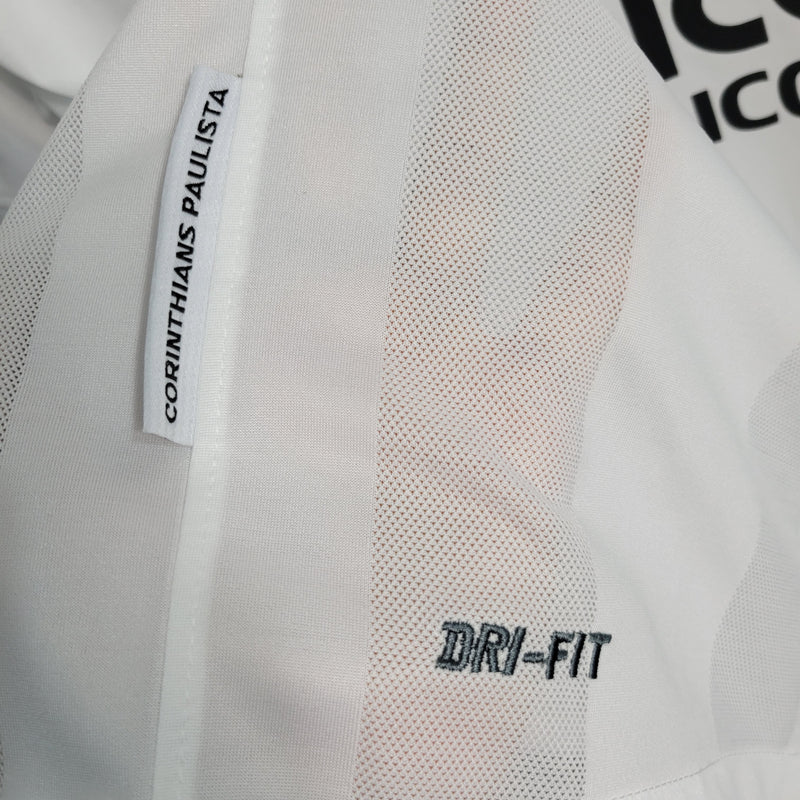 Camisa I Corinthians Retrô | 10/11 Nike - Branca