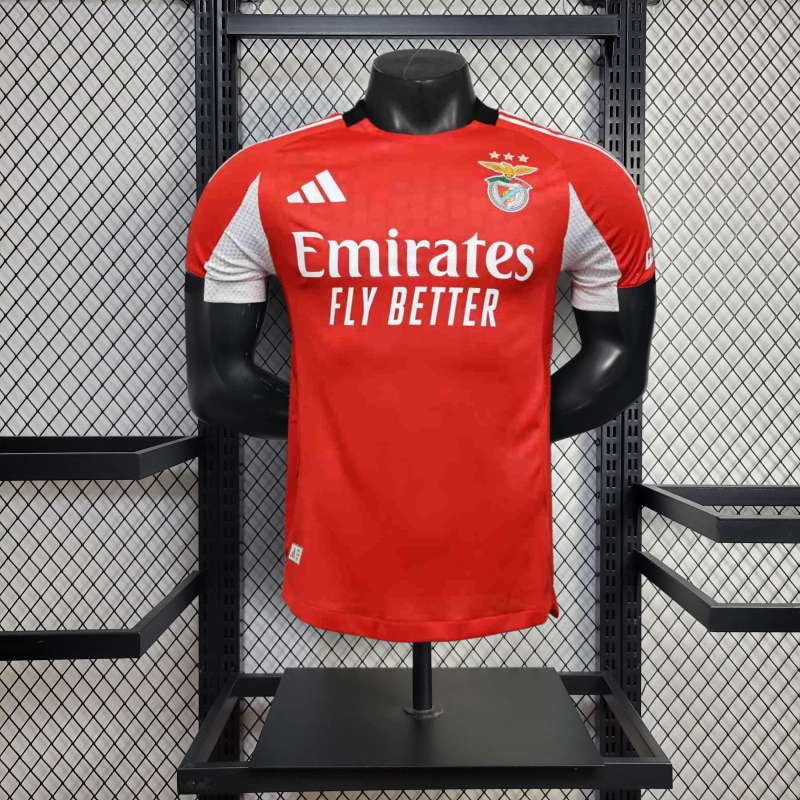 Camisa I Benfica | 25/26 Modelo Jogador Adidas - Vermelha
