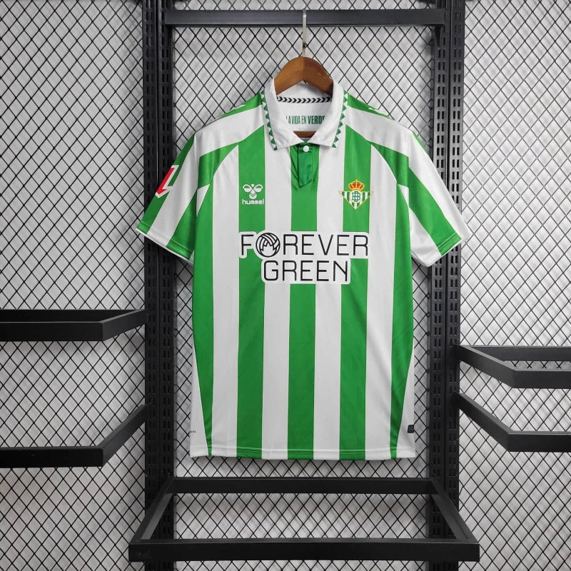 Camisa I Betis | 24/25 Torcedor Hummel - Branca e Verde