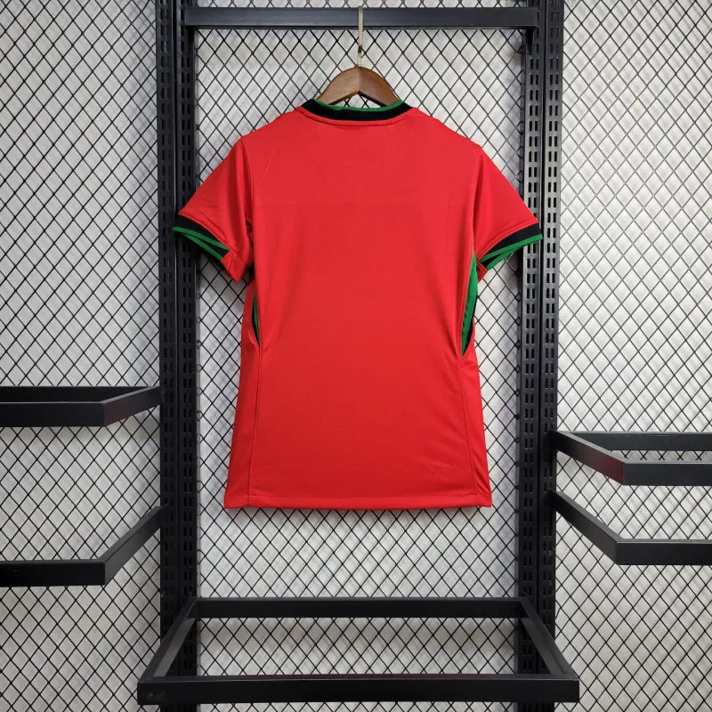 Camisa I Portugal | 2024 Torcedor Nike - Vermelha - Feminina