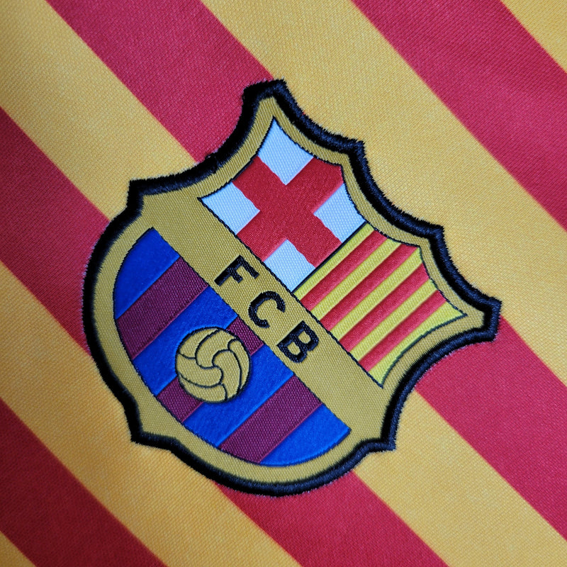 Camisa IV Barcelona | 23/24 Torcedor Nike - Amarela