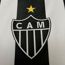 Camisa I Clube Atlético Mineiro | 24/25 Torcedor Adidas - Preta e branca (Patrocinios)