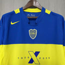 Camisa I Boca Juniors Retrô Centenário | 05/06 Nike - Azul e Amarela