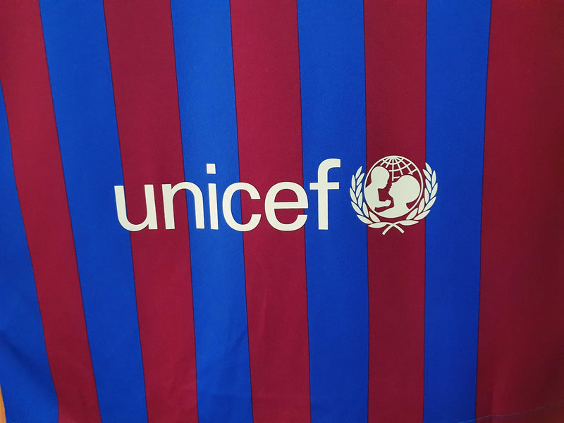 Camisa I Barcelona | 21/22 Torcedor Nike - Azul e Vermelha