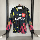 Camisa de Goleiro Flamengo Retrô | 1997 Umbro - Preta (Manga Longa)