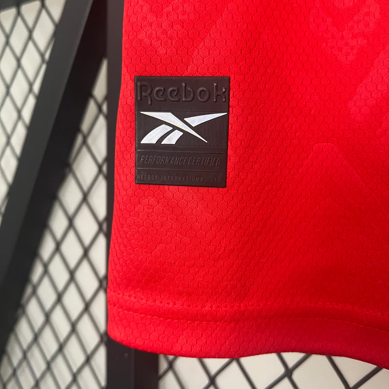 Camisa I Panamá | 2024 Torcedor Reebok - Vermelha