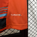 Camisa III Olympique de Marseille Retrô | 11/12 Adidas - Laranja e Azul