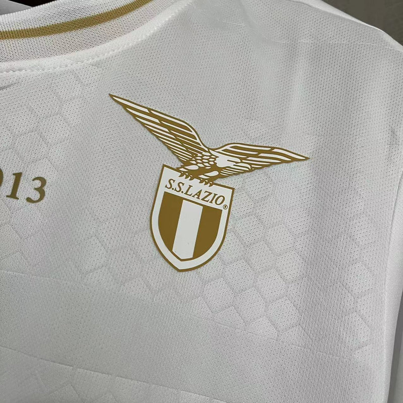 Camisa Edição Comemorativa Lazio | 23/24 Torcedor Mizuno - Branca
