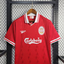 Camisa I Liverpool Retrô | 1996 Reebok - Vermelha
