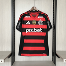 Camisa I Flamengo | 25/26 Torcedor Adidas - Vermelha e Preta (Patrocinios)