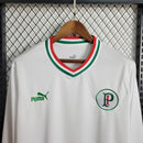 Camisa Comemorativa Palmeiras | 22/23 Torcedor Puma - Branca - Manga Longa