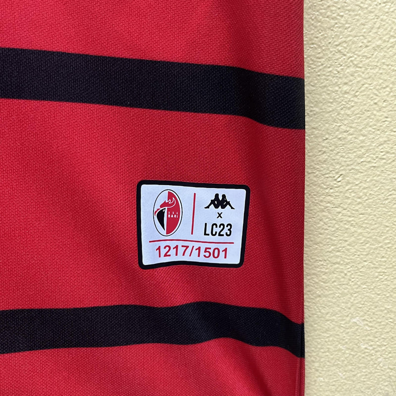 Camisa Edição Especial Bari | 23/24 Torcedor Kappa - Branca e Vermelha