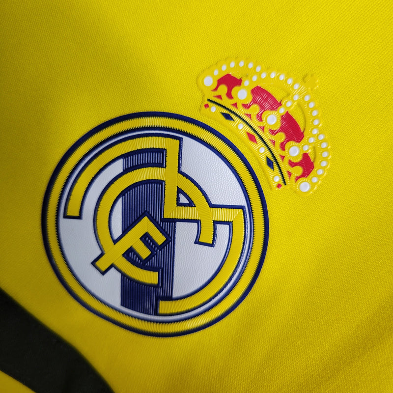 Camisa Goleiro Real Madrid Retrô | 11/12 Adidas - Amarela