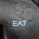 Camisa III Napoli | 24/25 Modelo Jogador EA7 - Cinza e Azul