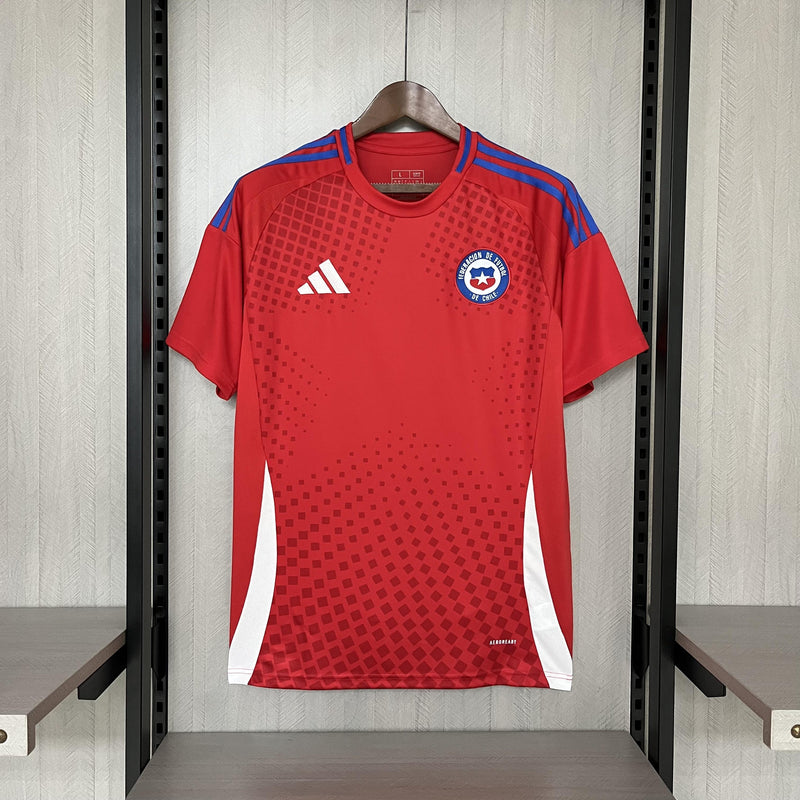 Camisa I Chile | 24/25 Torcedor Adidas - Vermelha