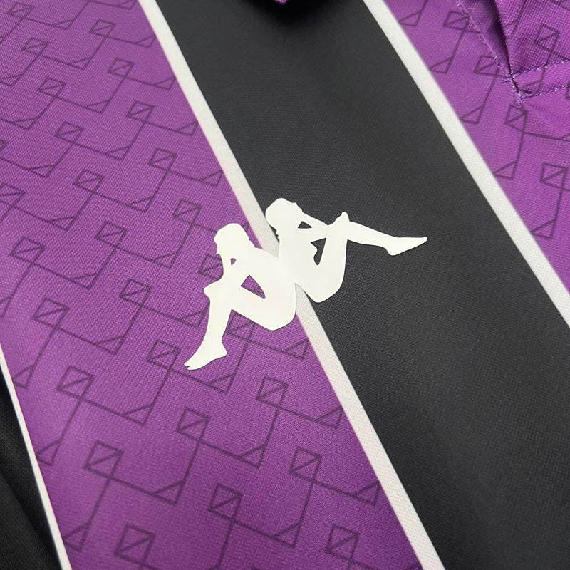 Camisa II Real Valladolid | 25/26 Torcedor Kappa - Roxa e Preta
