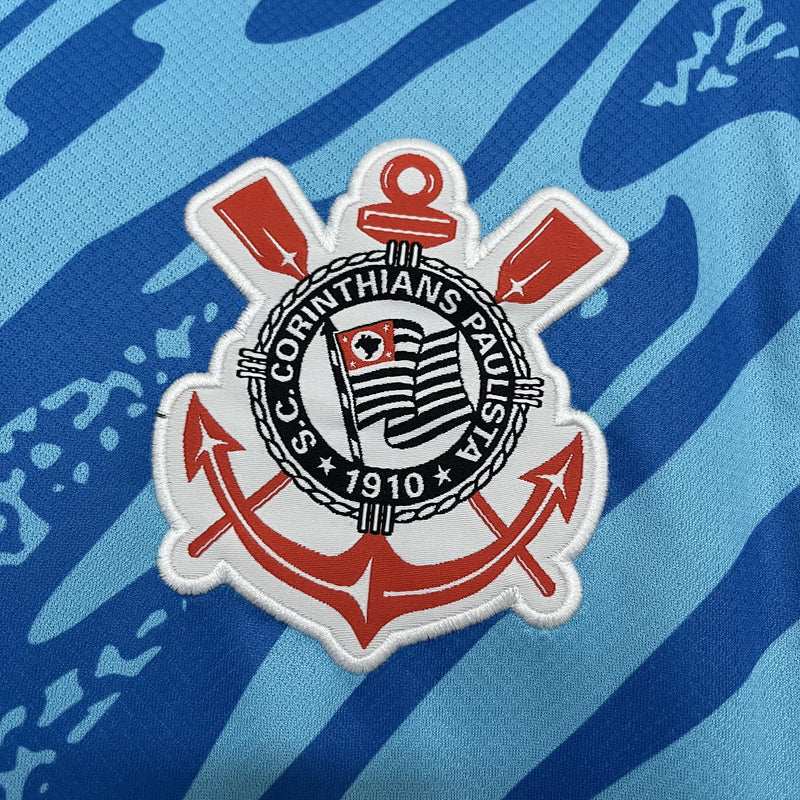 Camisa Goleiro Corinthians | 24/25 Torcedor Nike - Azul