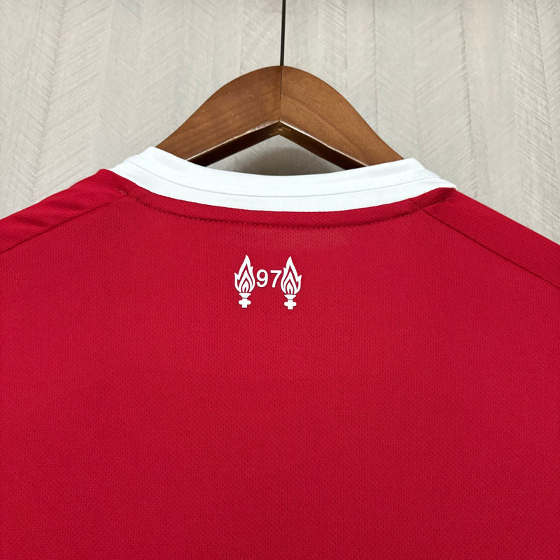 Camisa I Liverpool | 25/26 Torcedor Adidas - Vermelha