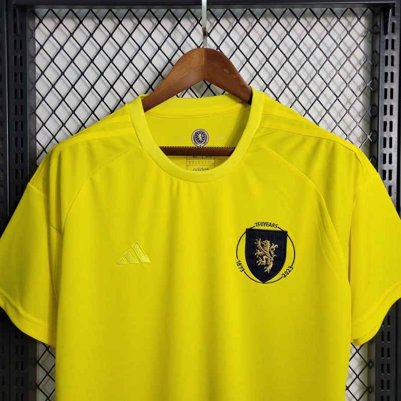 Camisa Goleiro Escócia 150 anos | 2023 Torcedor Adidas - Amarela