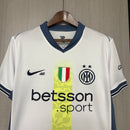 Camisa Valentino Rossi x Inter de Milão | 24/25 Torcedor Nike - Branca Azul e Verde