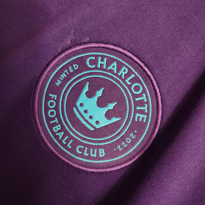 Camisa II Charlotte FC | 23/24 Torcedor Adidas - Roxa e Rosa